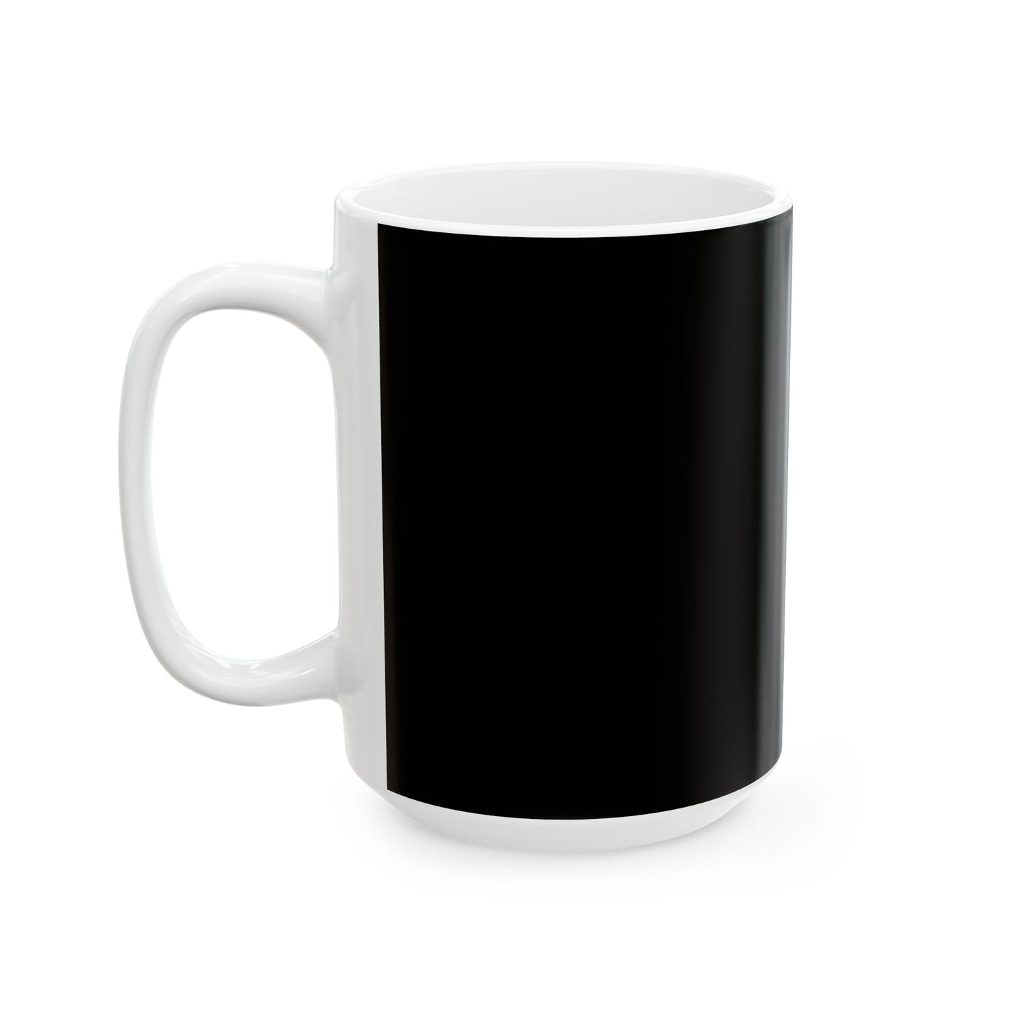 Dog Mom - Black Ceramic Coffee Mug - Stylish & Durable (11oz, 15oz)
