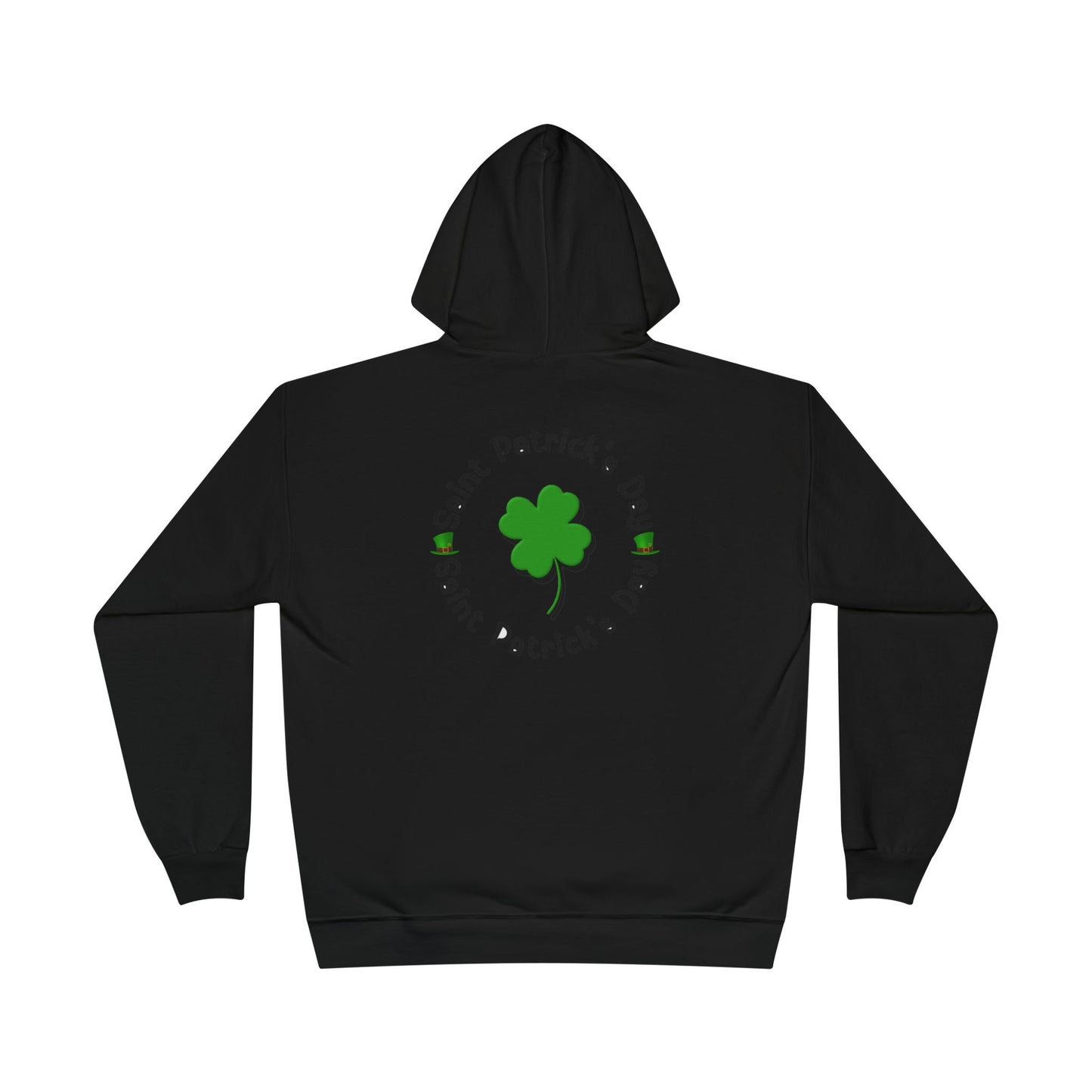 Saint Patrick's Day "Lucky" Ireland Flag Unisex EcoSmartĀ® Pullover Hoodie Sweatshirt