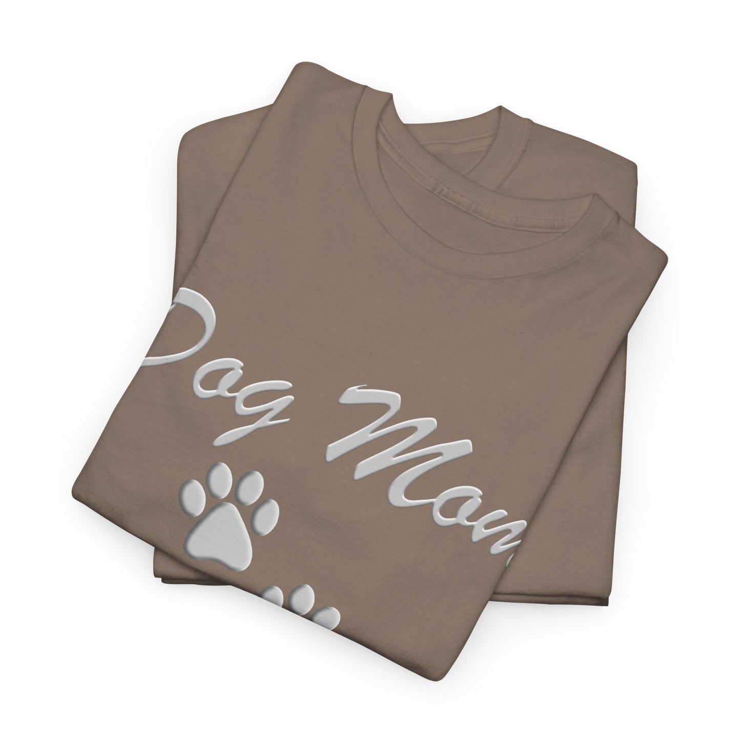 Dog Mom Paw Women's Heavy Cotton Tee