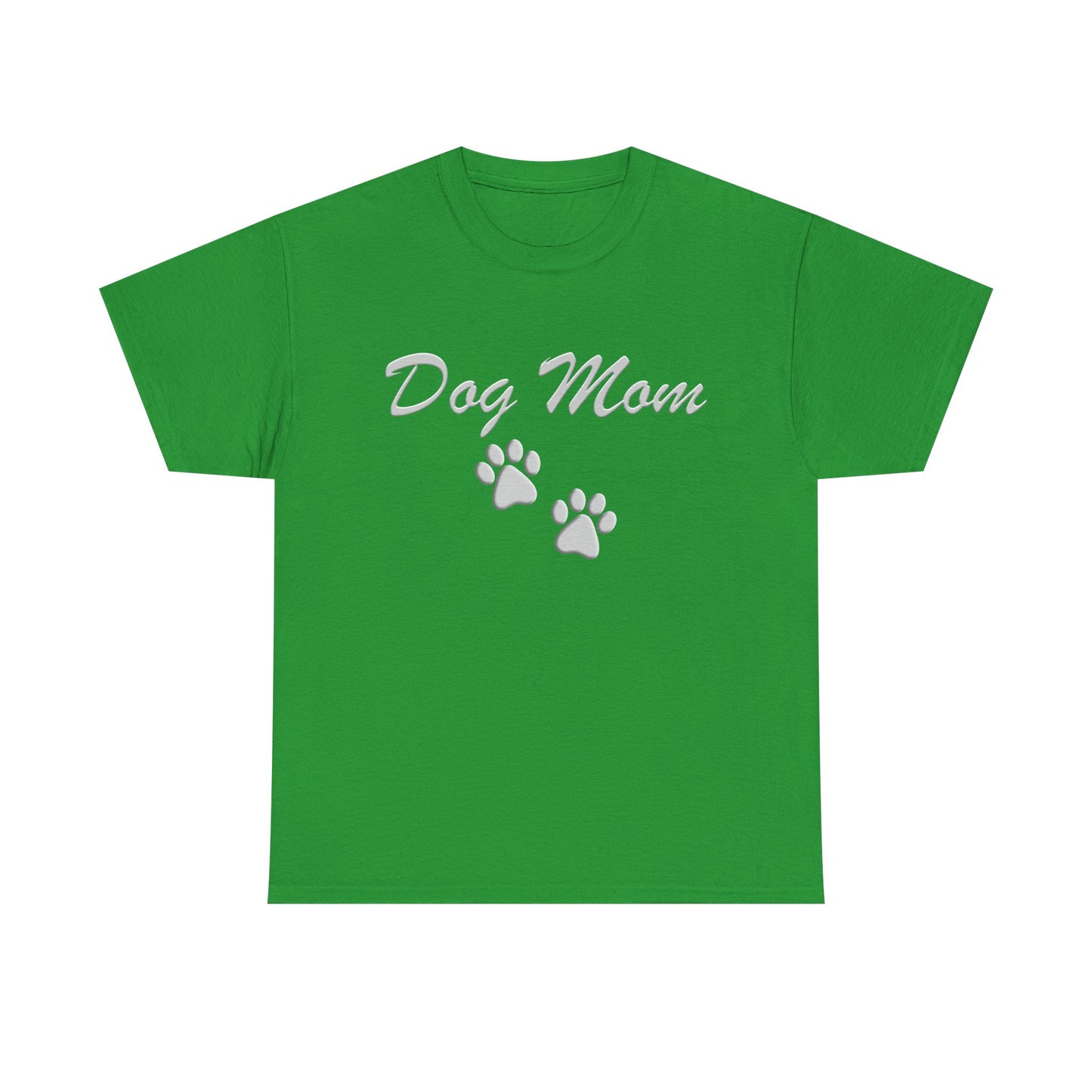 Dog Mom Paw Women's Heavy Cotton Tee