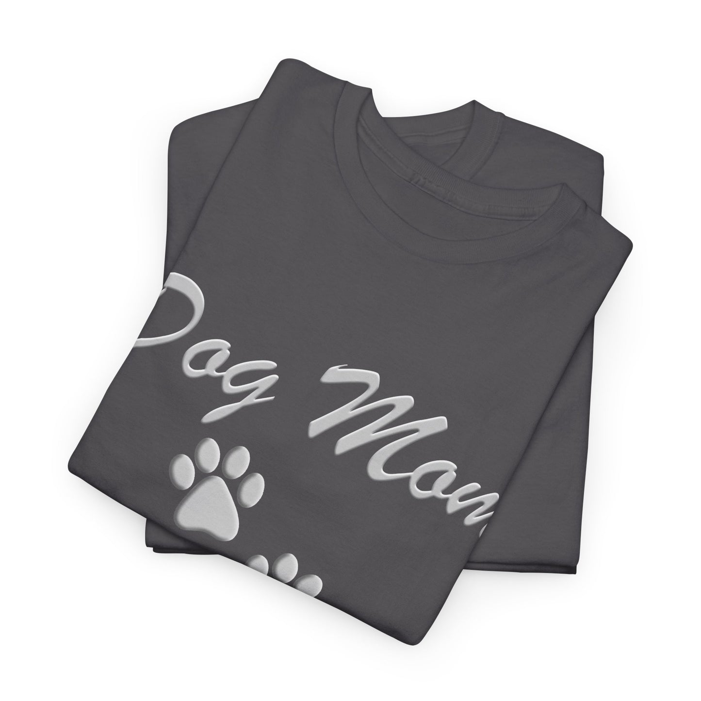 Dog Mom Paw Women's Heavy Cotton Tee